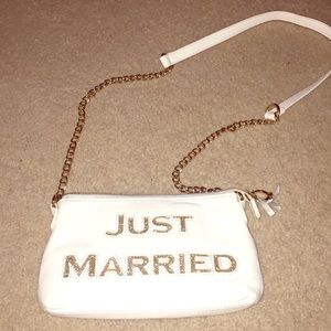 Bridal BETSY JOHNSON LIGHT UP JUST MARRIED